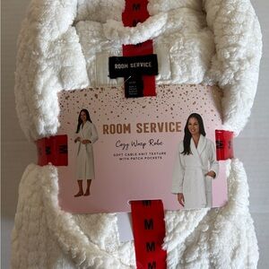 2 Room Service Ladies Cozy Wrap Robe